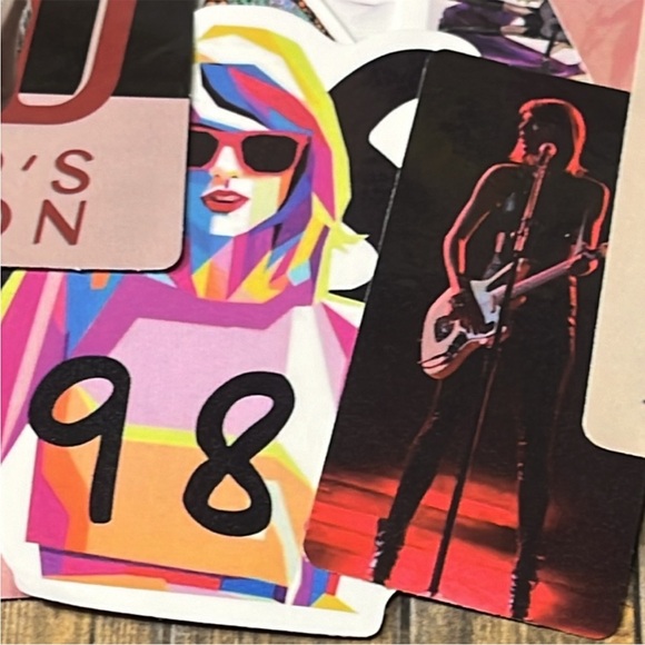 5for$10 Singer Taylor Swift Album 50Pc Stickers Waterbottle, Notebook, More - Picture 3 of 4